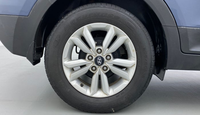 2016 Hyundai Creta 1.6 SX PLUS VTVT, Petrol, Manual, 27,442 km, Right Rear Wheel