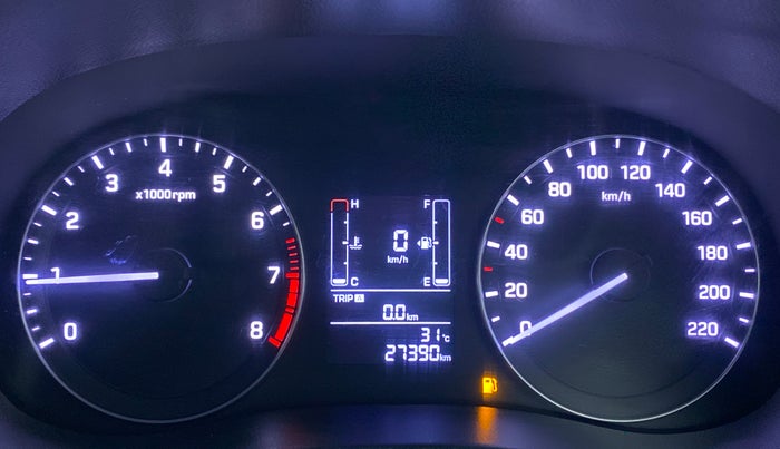 2016 Hyundai Creta 1.6 SX PLUS VTVT, Petrol, Manual, 27,442 km, Odometer Image