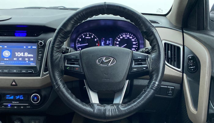 2016 Hyundai Creta 1.6 SX PLUS VTVT, Petrol, Manual, 27,442 km, Steering Wheel Close Up