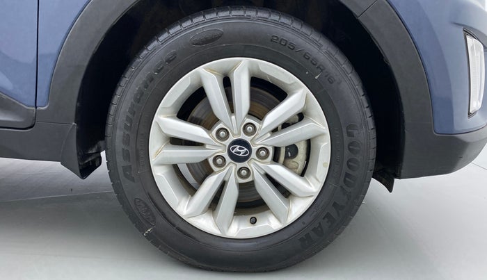 2016 Hyundai Creta 1.6 SX PLUS VTVT, Petrol, Manual, 27,442 km, Right Front Wheel