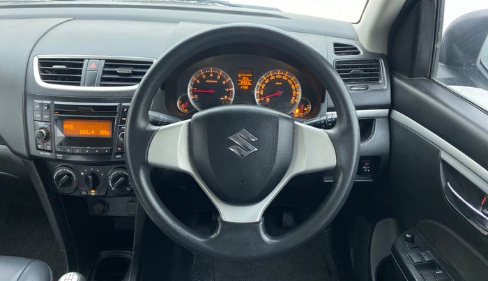 2015 Maruti Swift VXI, Petrol, Manual, 94,507 km, Steering Wheel Close Up