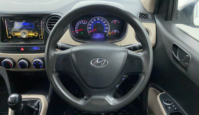 2016 Hyundai Grand i10 MAGNA 1.2 VTVT, Petrol, Manual, 64,878 km, Steering Wheel Close Up