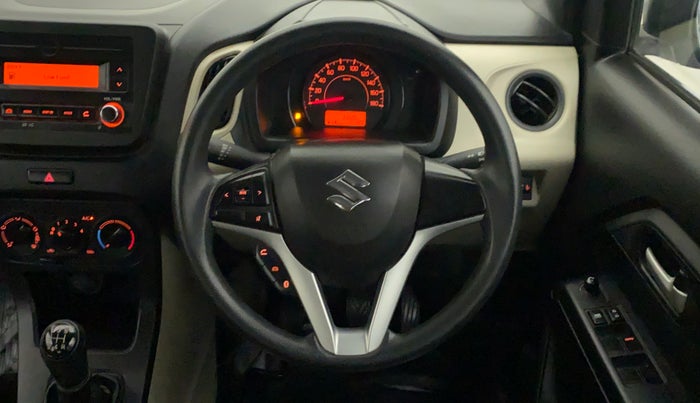 2019 Maruti New Wagon-R VXI (O) 1.2, Petrol, Manual, 33,802 km, Steering Wheel Close Up