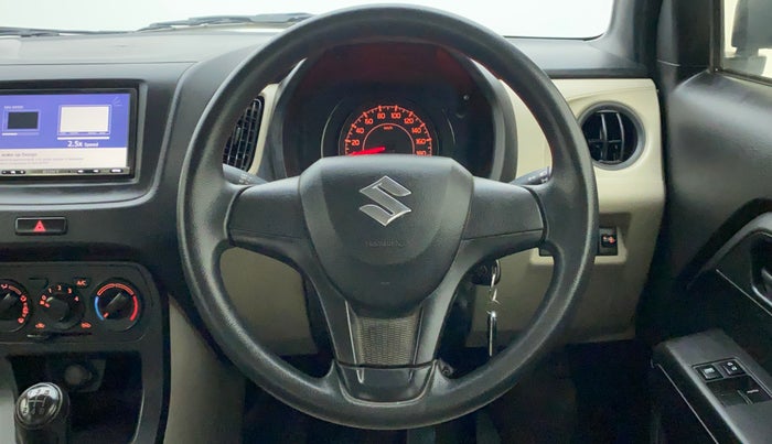 2019 Maruti New Wagon-R LXI CNG 1.0, CNG, Manual, 65,856 km, Steering Wheel Close Up