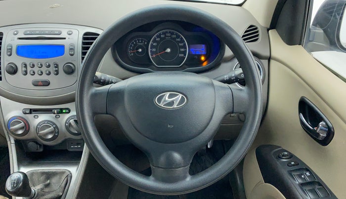 2010 Hyundai i10 SPORTZ 1.2, Petrol, Manual, 73,177 km, Steering Wheel Close Up