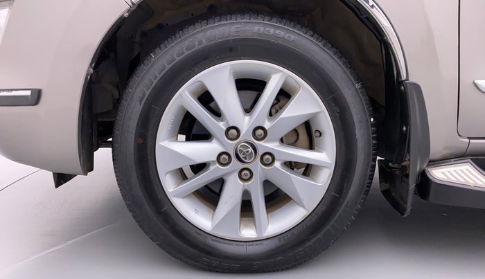 2018 Toyota Innova Crysta 2.4 VX 8 STR, Diesel, Manual, 52,759 km, Left Front Wheel