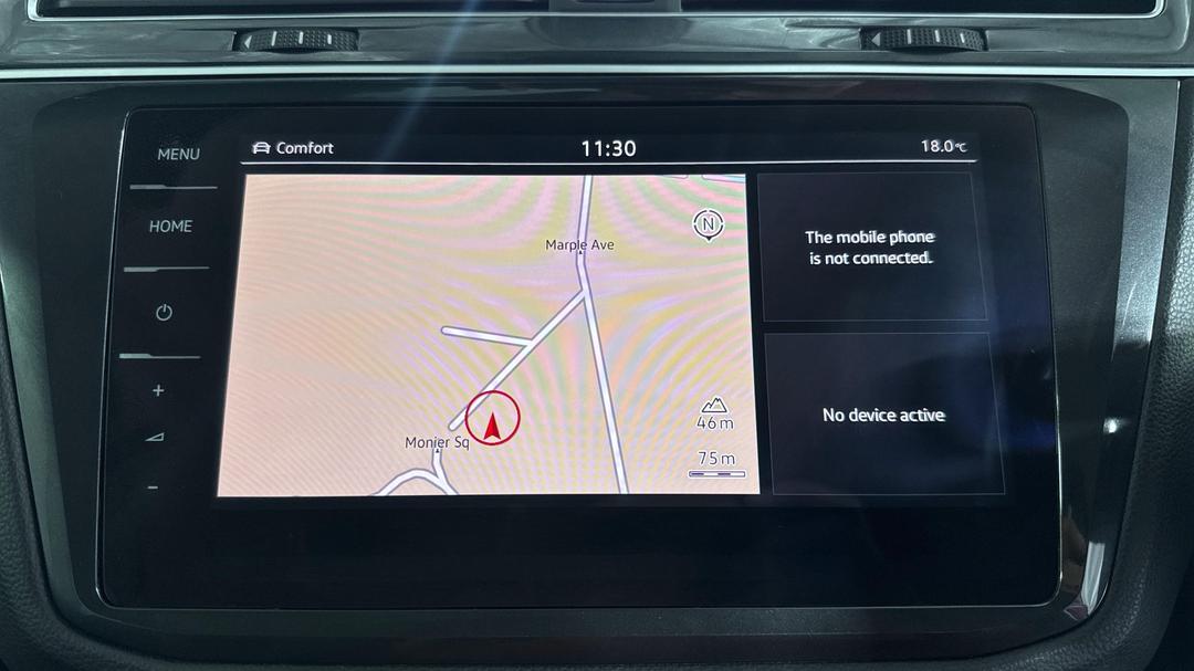 2018 Volkswagen Tiguan 162 Tsi Highline, Automatic, 81232 km, Infotainment System