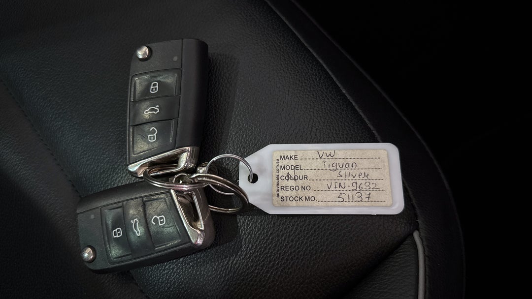 2018 Volkswagen Tiguan 162 Tsi Highline, Automatic, 81232 km, Key Close-up