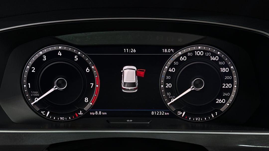 2018 Volkswagen Tiguan 162 Tsi Highline, Automatic, 81232 km, Odometer View