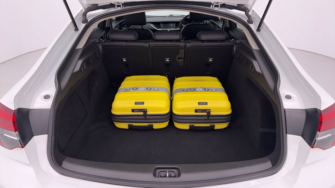 2018 Holden Commodore Rs, Automatic, 138381 km, Boot Inside View with Luggage