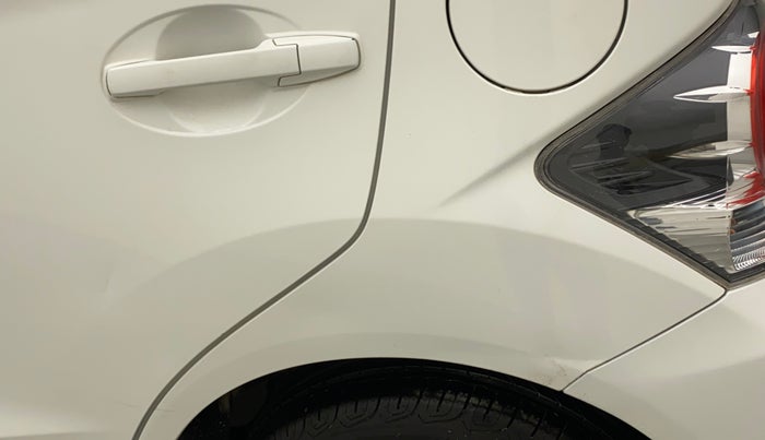 2013 Honda Brio VX MT, Petrol, Manual, 25,516 km, Left quarter panel - Slightly dented