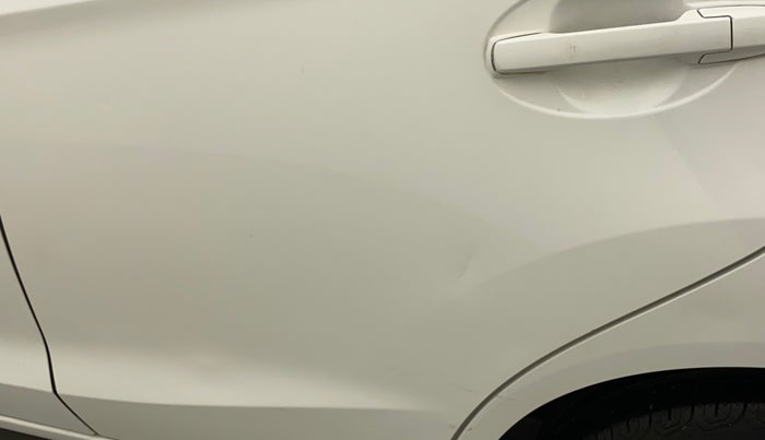 2013 Honda Brio VX MT, Petrol, Manual, 25,516 km, Rear left door - Slightly dented