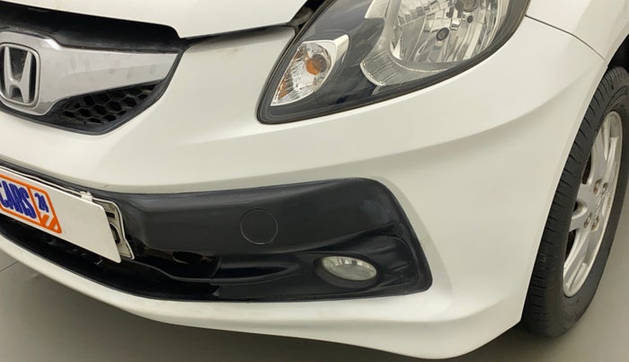2013 Honda Brio VX MT, Petrol, Manual, 25,516 km, Front bumper - Paint has minor damage