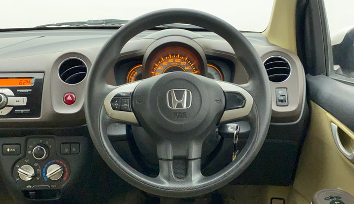 2013 Honda Brio VX MT, Petrol, Manual, 25,516 km, Steering Wheel Close Up