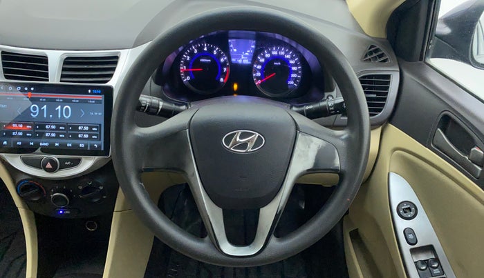 2017 Hyundai Verna FLUIDIC 1.4 VTVT, Petrol, Manual, 48,231 km, Steering Wheel Close Up