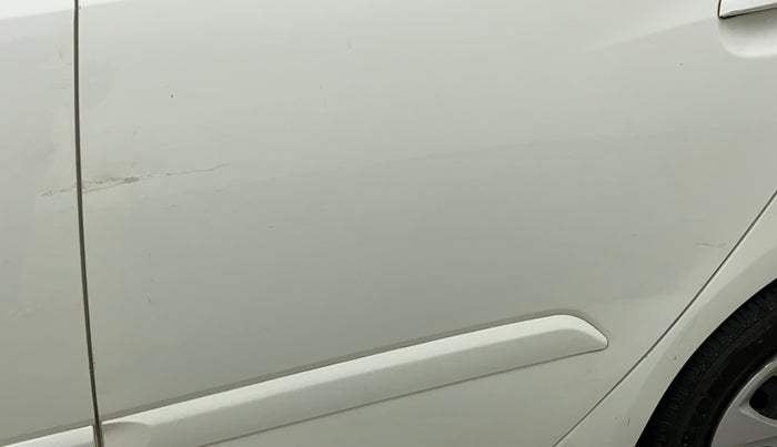 2012 Hyundai i10 SPORTZ 1.2 AT, Petrol, Automatic, 48,840 km, Rear left door - Slightly dented