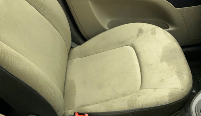 2012 Hyundai i10 SPORTZ 1.2 AT, Petrol, Automatic, 48,840 km, Front left seat (passenger seat) - Cover slightly stained