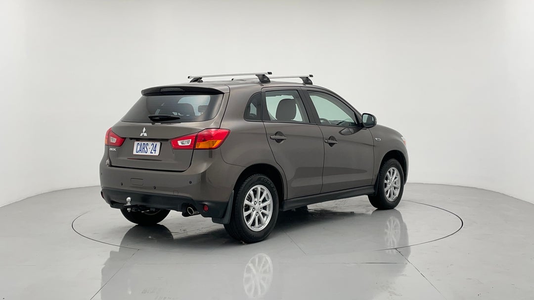 2013 Mitsubishi ASX (2wd), Automatic, 118833 km, Right Back Diagonal (45- Degree) View