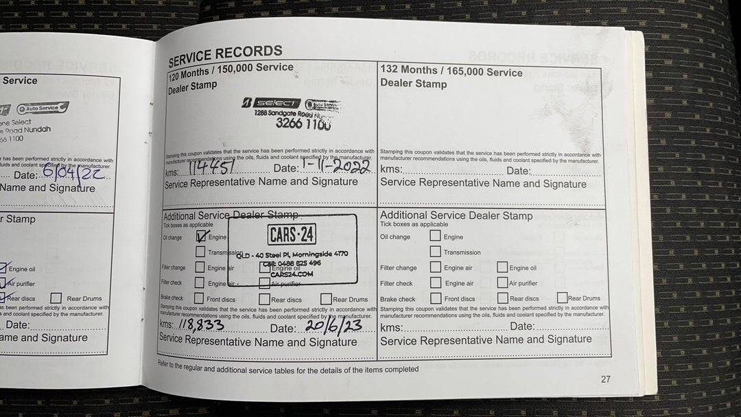 2013 Mitsubishi ASX (2wd), Automatic, 118833 km, Service History