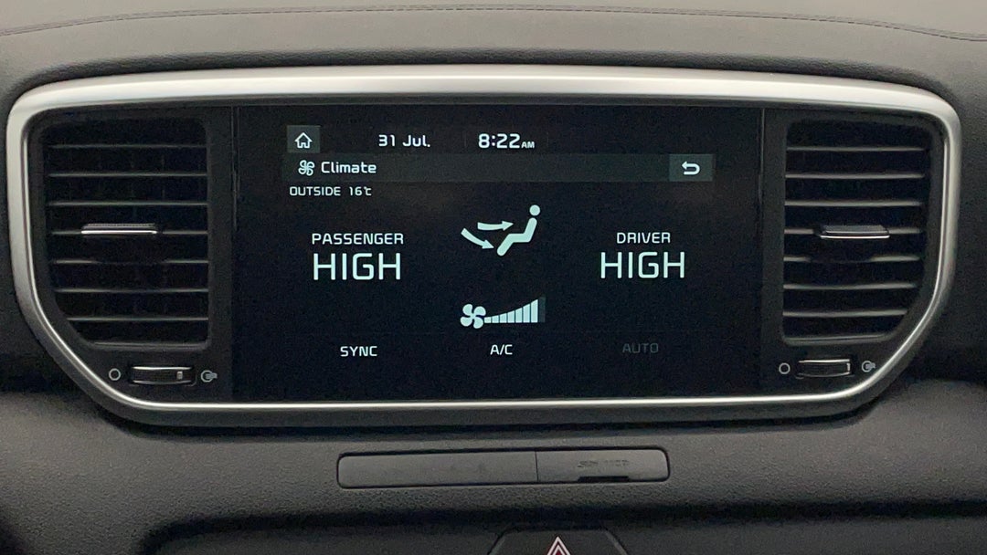 2020 Kia Sportage Sx (fwd), Automatic, 38152 km, Infotainment System