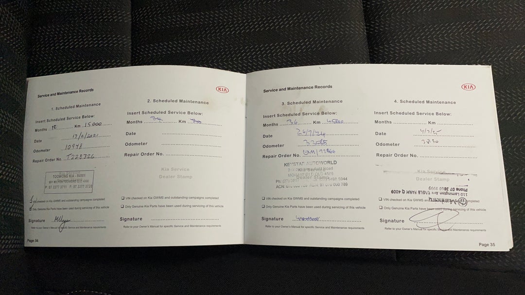 2020 Kia Sportage Sx (fwd), Automatic, 38152 km, Service History