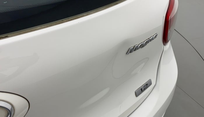 2015 Hyundai Grand i10 MAGNA 1.2 KAPPA VTVT, Petrol, Manual, 18,765 km, Dicky (Boot door) - Slightly dented