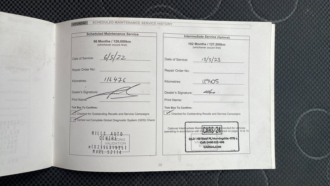 2011 Hyundai I20 Active, Manual, 119431 km, Service History