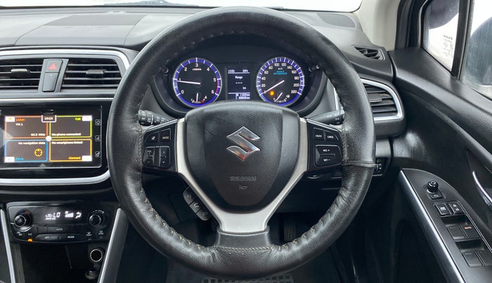 2018 Maruti S Cross ZETA 1.3 SHVS, Diesel, Manual, 70,167 km, Steering Wheel Close Up