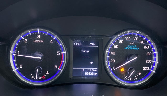 2018 Maruti S Cross ZETA 1.3 SHVS, Diesel, Manual, 70,167 km, Odometer Image