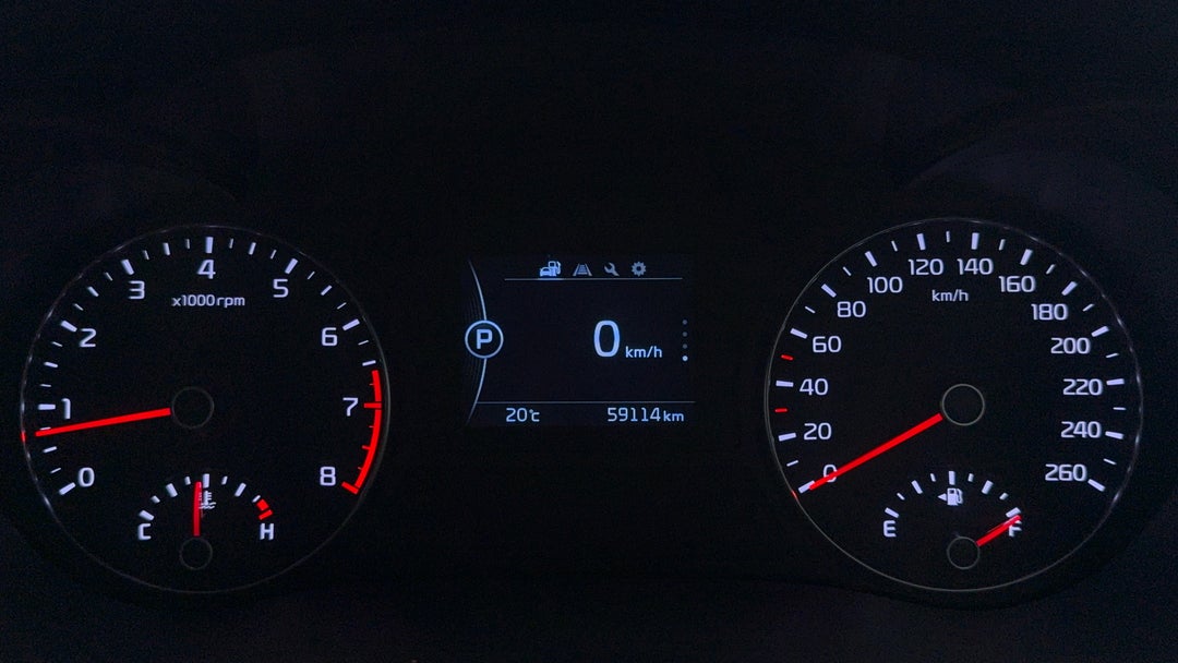 2017 Kia Optima Si, Automatic, 59114 km, Odometer View