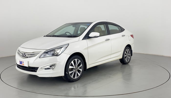 2015 Hyundai Verna FLUIDIC 1.6 SX VTVT OPT, Petrol, Manual, 37,813 km, Left Front Diagonal