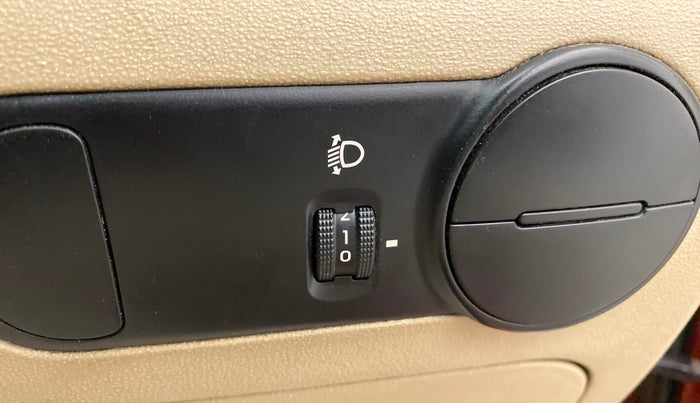 2010 Hyundai i10 SPORTZ 1.2, Petrol, Manual, 87,534 km, Dashboard - Headlight height adjustment not working