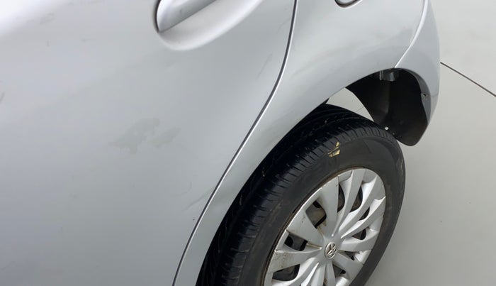 2013 Toyota Etios Liva G, Petrol, Manual, Left quarter panel - Slightly dented