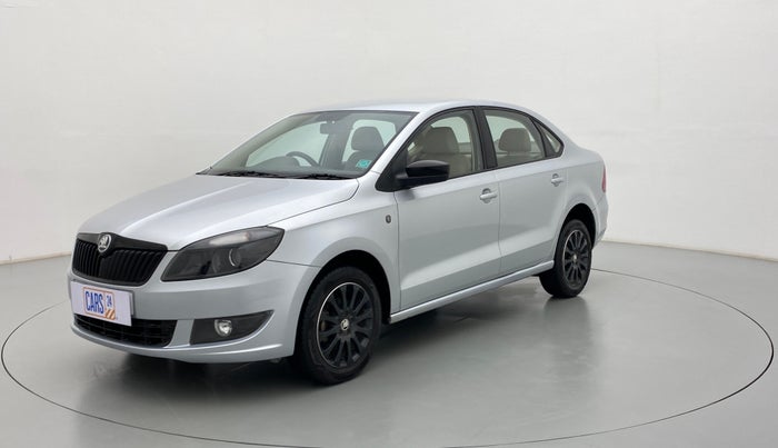 2015 Skoda Rapid ELEGANCE 1.6 MPFI AT, Petrol, Automatic, 20,456 km, Left Front Diagonal