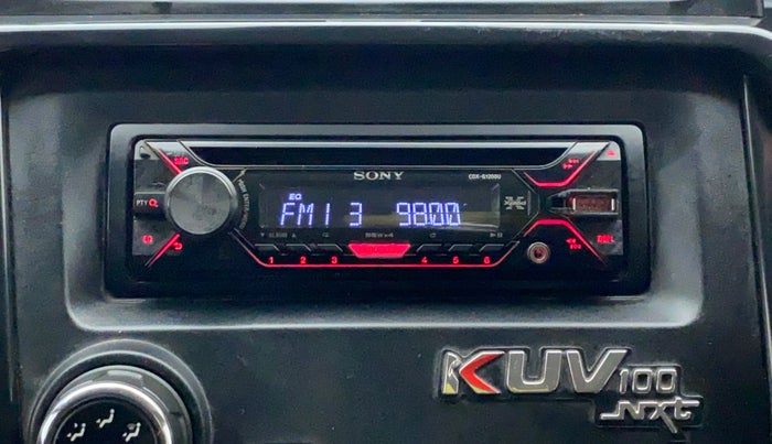 2018 Mahindra KUV 100 NXT K2 6 STR, Petrol, Manual, 20,219 km, Infotainment System
