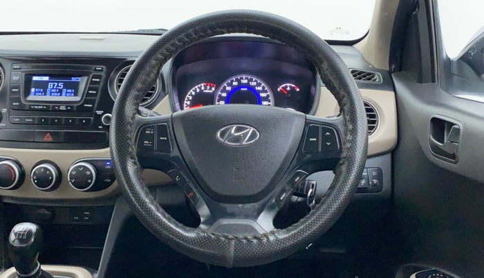 2019 Hyundai Grand i10 MAGNA 1.2 KAPPA VTVT CNG, CNG, Manual, 65,892 km, Steering Wheel Close Up