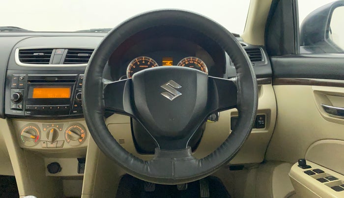 2015 Maruti Swift Dzire VXI 1.2 BS IV, Petrol, Manual, 65,973 km, Steering Wheel Close Up