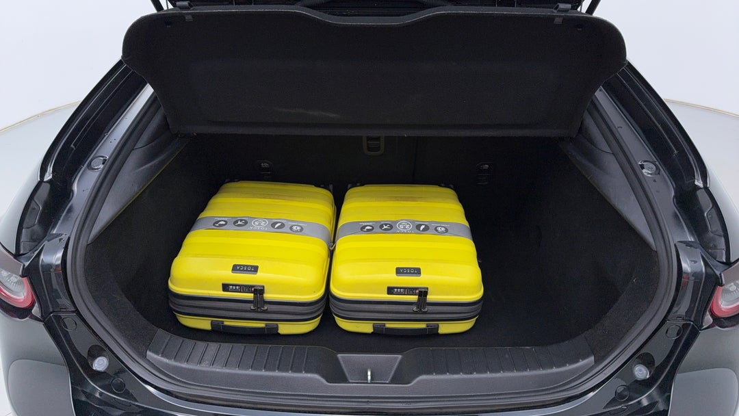 Boot Inside View with Luggage
