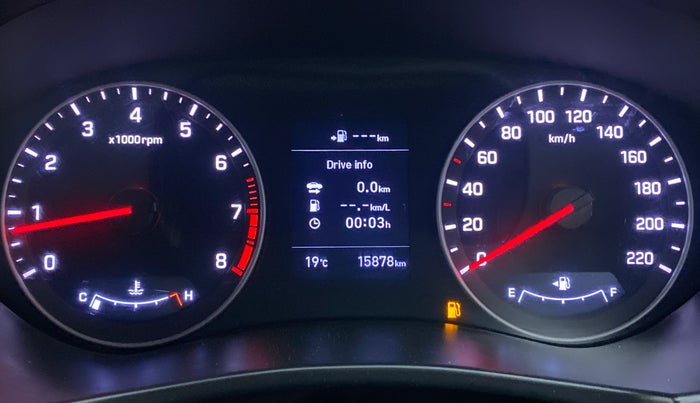 2018 Hyundai Elite i20 ASTA 1.2 (O), Petrol, Manual, 15,556 km, Odometer View