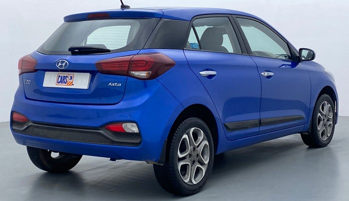 2018 Hyundai Elite i20 ASTA 1.2 (O), Petrol, Manual, 15,556 km, Right Back Diagonal (45- Degree) View