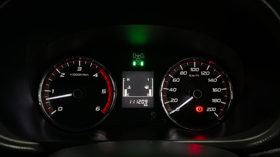 2018 Mitsubishi Triton Gls (4x4) Sports Edt, Manual, 111209 km, Odometer View