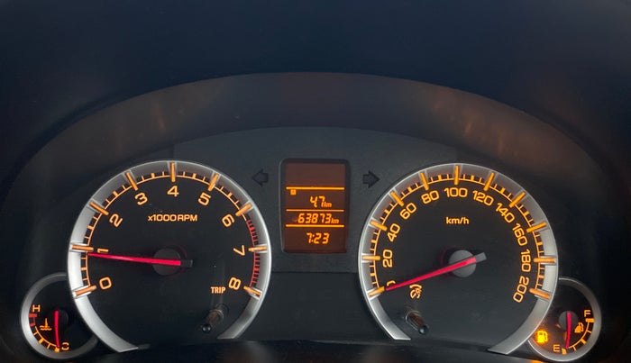 2015 Maruti Swift Dzire VXI, Petrol, Manual, 63,873 km, Odometer Image