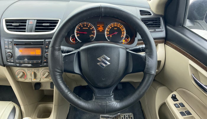 2015 Maruti Swift Dzire VXI, Petrol, Manual, 63,873 km, Steering Wheel Close Up