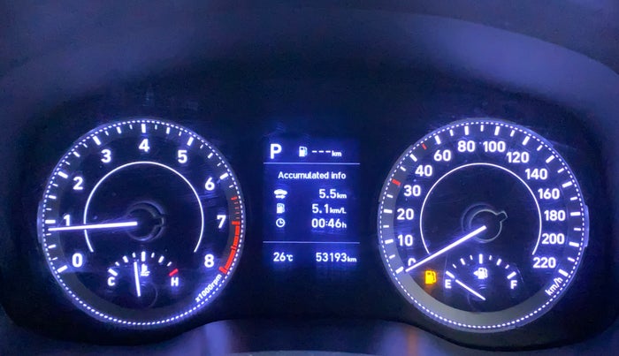 2019 Hyundai VENUE SX PLUS 1.0 TURBO DCT, Petrol, Automatic, 53,193 km, Odometer Image