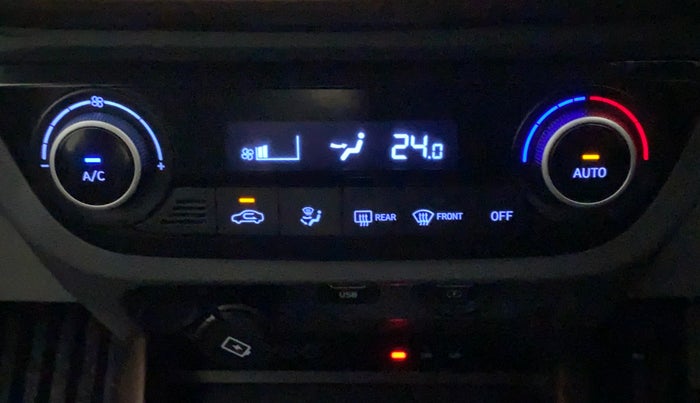 2020 Hyundai AURA SX 1.2 (O), Petrol, Manual, 26,560 km, Automatic Climate Control