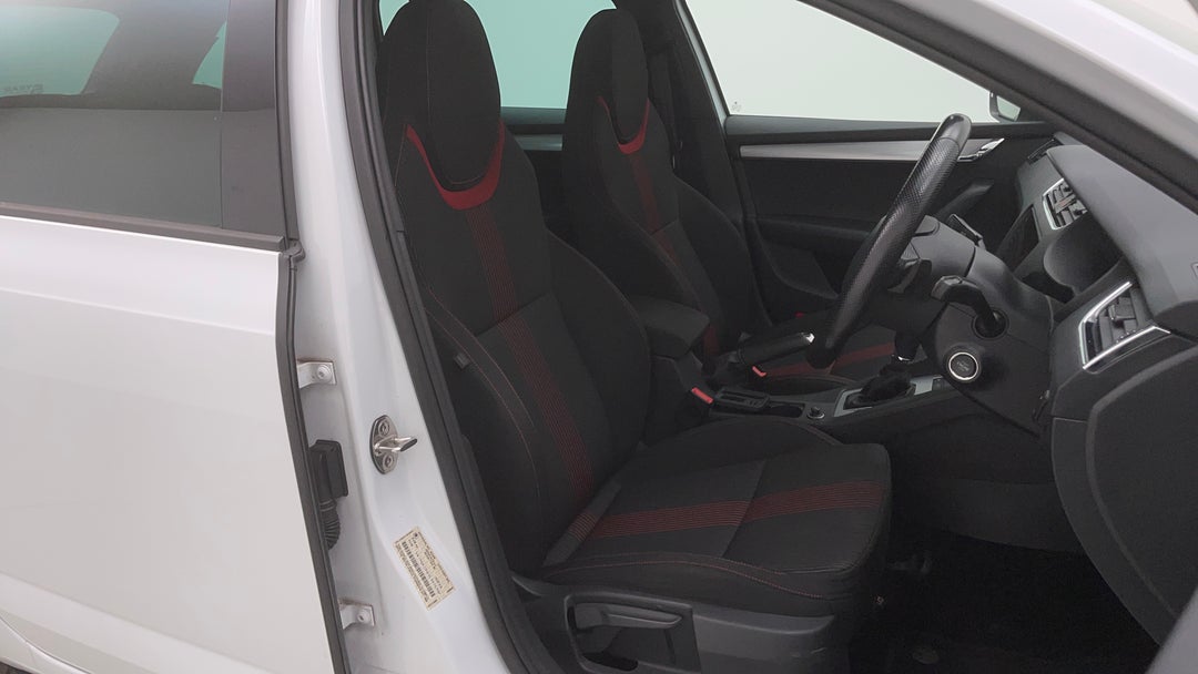 Right Side Front Door Cabin View