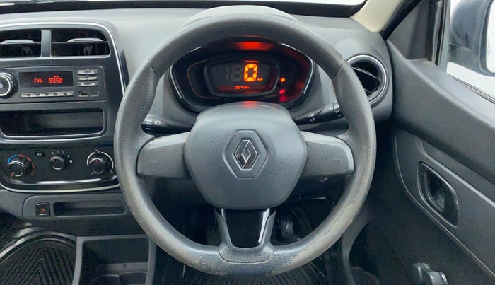 2016 Renault Kwid RXL, Petrol, Manual, 86,781 km, Steering Wheel Close Up