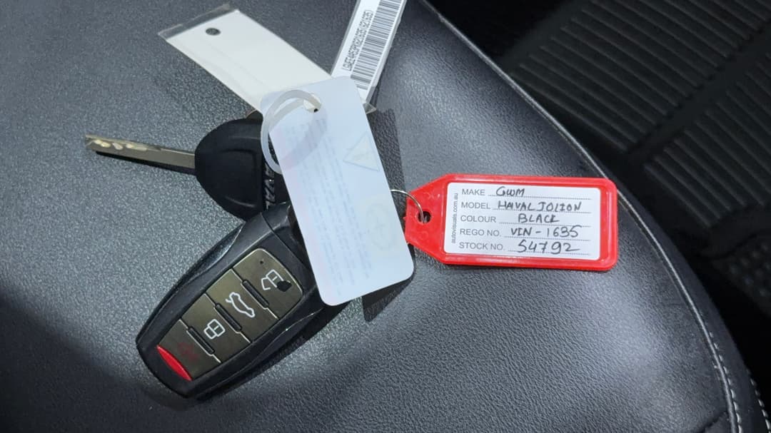 2022 GWM Haval Jolion Ultra, Automatic, 57636 km, Key Close-up