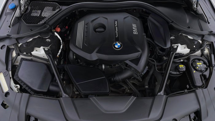 BMW 730LI-Engine Bonet View