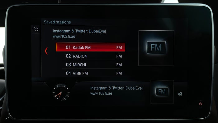BMW 730LI-Display Screen For Rear Passengers